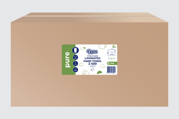 Laminated V-Fold Hand Towels